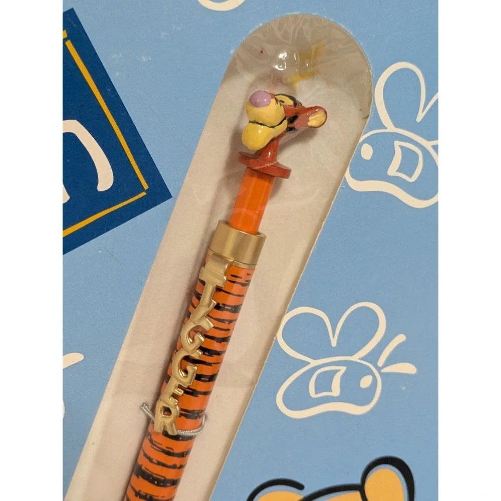 Vintage Colibri  Disney Tigger  Ballpoint Pen Red  & Yellow  Pen 90s Nos